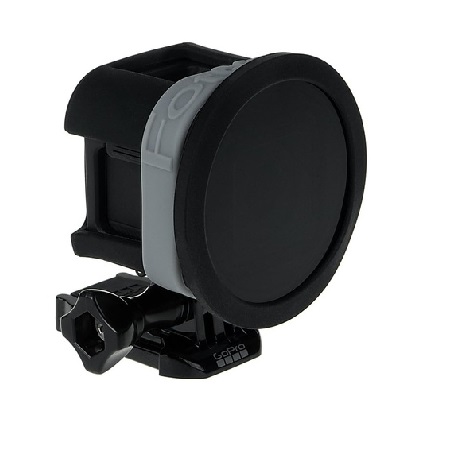 Fotodiox GoTough Silicone Mount with Neutral Density 0.6 (ND4, 2-Stop) Filter for GoPro Hero & HERO5 Session Camera