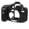 EasyCover Silicone Armor Skin Case Cover Protector for Canon 7D Mark 2 Camera - Black