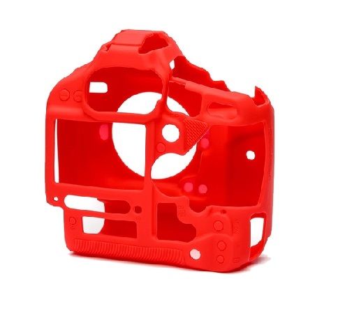 EasyCover Protective Silicone Armor Skin Camera Case Cover (16.7 x 8.3 x 15.8 cm Custom Fitted Size) - Red - Image 3