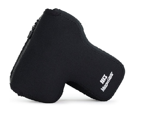MegaGear MG1195 Ultra Light Neoprene Camera Case compatible with Canon EOS 850D, 250D, 200D, 800D, 77D, 9000D (18-55mm) - Black