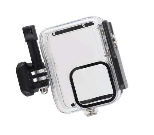 Waterproof Transparent Plastic Action Camera Case for 9 Diving Surf Protection